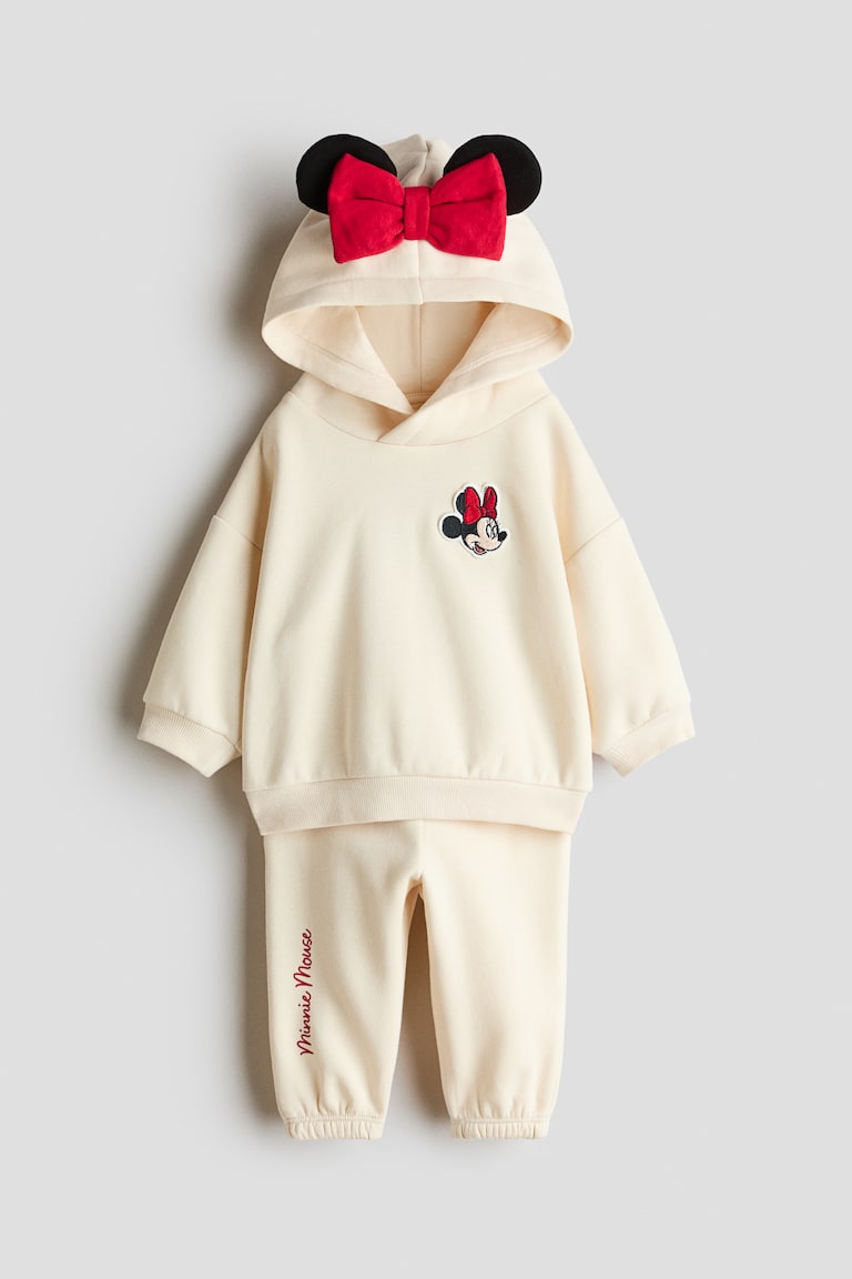 2-Piece Sweatsuit with Motif