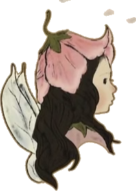 Flower fairy illustration