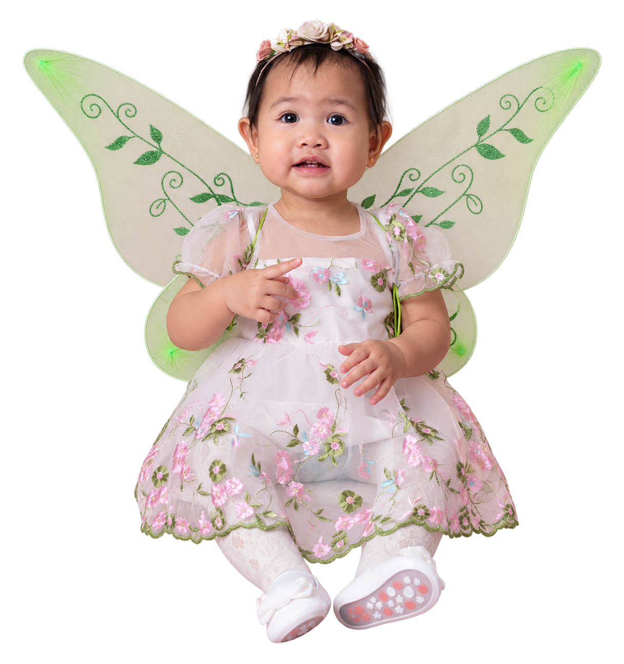 Serafina Jane dressed as a little fairy